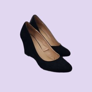 Merona Black Wedge Heel